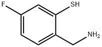 Benzenethiol, 2-(aminomethyl)-5-fluoro- (9CI) Struktur