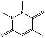 3,6-Pyridazinedione, 1,2-dihydro-1,2,4-trimethyl- (9CI) Struktur