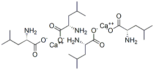 dicalcium L-leucinate Struktur