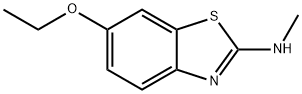 6-ethoxy-N-methylbenzothiazol-2-amine Struktur