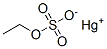 mercury(1+) ethyl sulphate Struktur