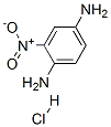 2-nitrobenzene-1,4-diamine hydrochloride Struktur