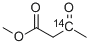 METHYL ACETOACETATE, [3-14C] Struktur