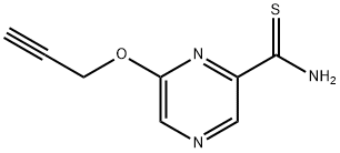 Pyrazinecarbothioamide, 6-(2-propynyloxy)- (9CI) Struktur