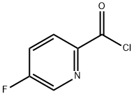 2-Pyridinecarbonyl chloride, 5-fluoro- (9CI) Struktur