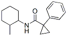 Cyclopropanecarboxamide, N-(2-methylcyclohexyl)-1-phenyl- (9CI) Struktur