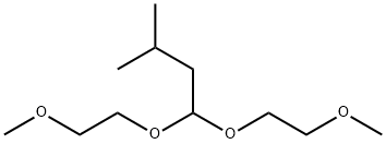 6-(2-Methylpropyl)-2,5,7,10-tetraoxaundecane Struktur