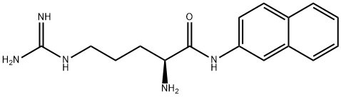 arginine beta-naphthylamide Struktur