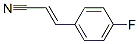 4-FLUOROCINNAMONITRILE Structure