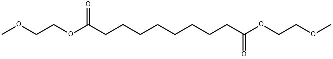 bis(2-methoxyethyl) sebacate Struktur