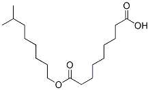 isononyl hydrogen azelate Struktur