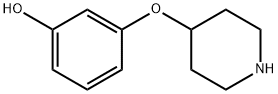 Phenol, 3-(4-piperidinyloxy)- (9CI) Struktur