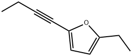 Furan, 2-(1-butynyl)-5-ethyl- (9CI) Struktur