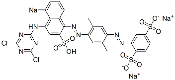 C.I. Reactive brown 23 Struktur