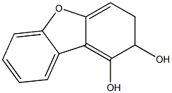 2,3-Dibenzofurandiol, 2,3-dihydro-, trans- (9CI) Struktur