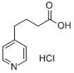 4-PYRIDINE BUTYRIC ACID HYDROCHLORIDE Struktur