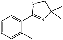 4,5-DIHYDRO-4,4-DIMETHYL-2-O-TOLYLOXAZOLE Struktur