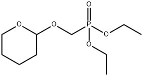 Diethyl [(tetrahydro-2H-pyran-2-yloxy)methyl]phosphonate Struktur