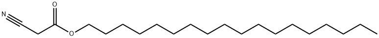 octadecyl cyanoacetate Struktur