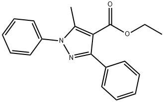 1H-PYRAZOLE-4-CARBOXYLIC ACID, 5-METHYL-1,3-DIPHENYL-, ETHYL ESTER