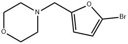 4-[(5-bromo-2-furyl)methyl]morpholine Struktur