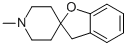 3H-SPIRO[1-BENZOFURAN-2,4''-(1-METHYLPIPERIDINE)] Struktur