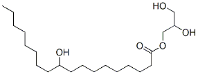 10-hydroxyoctadecanoic acid, monoester with glycerol Struktur