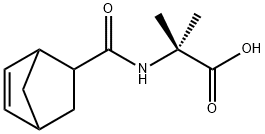 Alanine,  N-(bicyclo[2.2.1]hept-5-en-2-ylcarbonyl)-2-methyl- Struktur