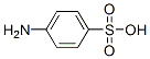 Benzenesulfonic acid, 4-amino-, diazotized, coupled with Dyer's mulberry extract Struktur