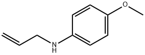 Benzenamine,4-methoxy-N-2-propen-1-yl- Struktur