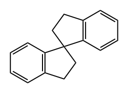 1,1-Spirobiindan Struktur