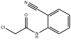 2-CHLORO-N-(2-CYANOPHENYL)ACETAMIDE Struktur