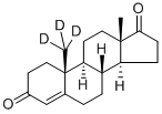 4-Androstene-3,17-dione-19-d3 Struktur