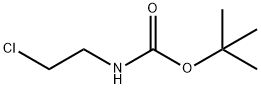 Carbamic acid, (2-chloroethyl)-, 1,1-dimethylethyl ester (9CI) Struktur