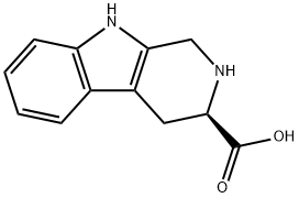 D-1,2,3,4-tetrahydronorharmane-3-carboxylic acid Struktur