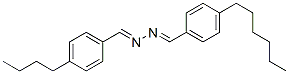 4-Butylbenzaldehyde [(4-hexylphenyl)methylene]hydrazone Struktur