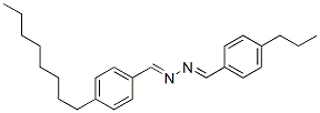 4-Octylbenzaldehyde [(4-propylphenyl)methylene]hydrazone Struktur