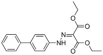 2-(1,1'-Biphenyl-4-yl)hydrazonomalonic acid diethyl ester Struktur