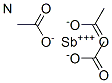 ANTIMONY AMMONIA TRIACETIC ACID Struktur