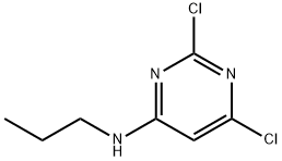 2,6-DICHLORO-N-PROPYL-4-PYRIMIDINAMINE Struktur