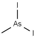 ARSENIC DIIODO METHANE Struktur