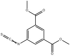 5-Isothiocyanato-1,3-benzenedicarboxylic acid dimethyl ester Struktur