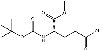 BOC-GLU-OME Struktur