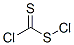 chlorosulfanylmethanethioyl chloride Struktur