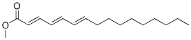 Hexadecatrienoic acid methyl ester labeled with carbon-13 Struktur