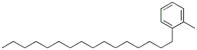 Hexadecylmethylbenzene Struktur