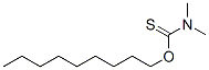 Dimethylthiocarbamic acid O-nonyl ester Struktur