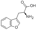 L-3-(3-benzofuranyl)-Alanine Struktur