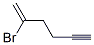 2-Bromo-1-hexen-5-yne Struktur