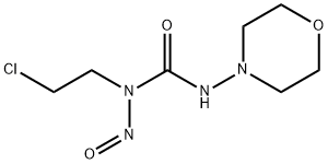 1-(2-Chloroethyl)-3-morpholino-1-nitrosourea Struktur